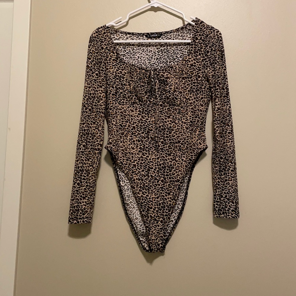 Cheetah Print Bodysuit